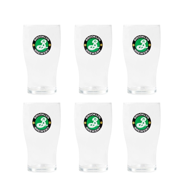 Brooklyn Brewery Classic Tulip Pint Glass for Craft Beer Lovers - Picture 2 of 4